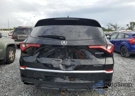2022 Acura Mdx Technology from USA, damaged, VIN 5J8YE1H47NL045784
